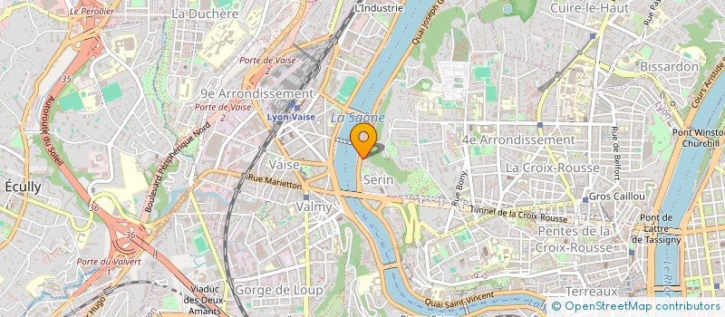 localisation de l'entreprise TRANSACTIONS SERVICES PLUS  LYON