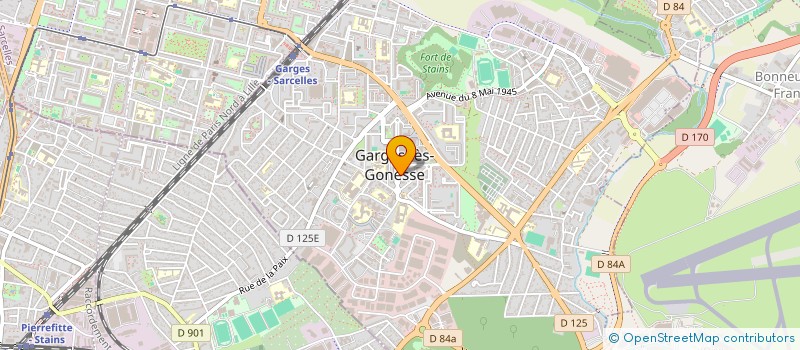 localisation de l'entreprise TRANSACYMMO à GARGES-LES-GONESSE