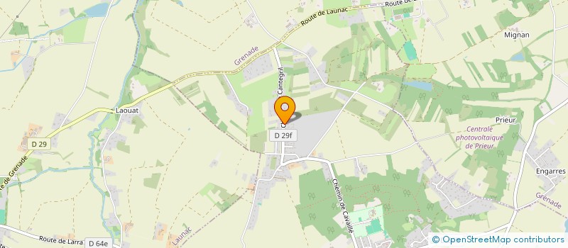 localisation de l'entreprise TRANSAK GENO  LARRA