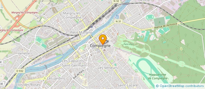 localisation de l'entreprise TRANSALLIANCE PROMOTION à COMPIEGNE