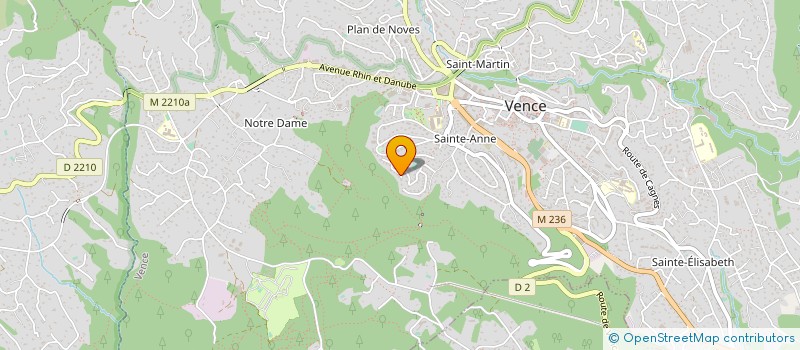 localisation de l'entreprise TRANSALP AUTOMOBILES  VENCE