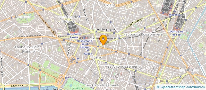 localisation de l'entreprise TRANSALPINO  PARIS