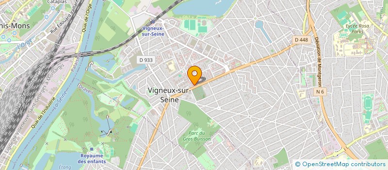 localisation de l'entreprise TRANSALTIC IMMOBILIER à VIGNEUX-SUR-SEINE