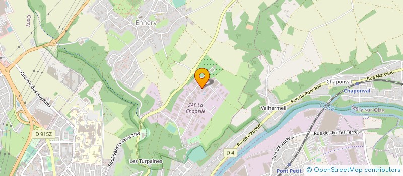 localisation de l'entreprise TRANSALYS SERVICE  ENNERY