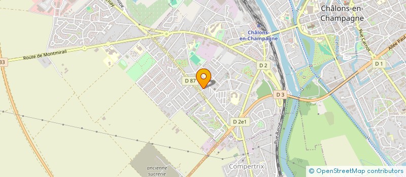 localisation de l'entreprise TRANSAMAH  CHALONS-EN-CHAMPAGNE