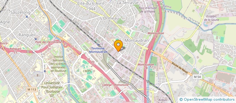 localisation de l'entreprise TRANSAMBULANCES à TOULOUSE