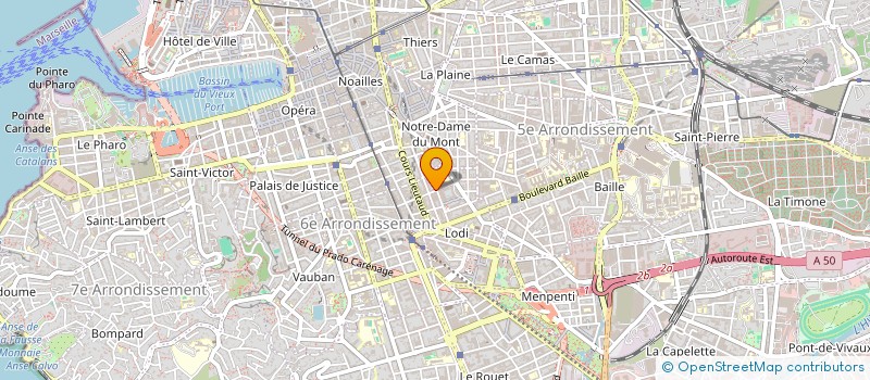 localisation de l'entreprise TRANSAMED  MARSEILLE