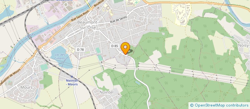 localisation de l'entreprise TRANSANYA-EXPRESS à BEAUMONT-SUR-OISE