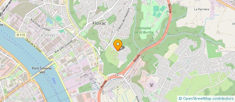 localisation de l'entreprise TRANSAR à FLOIRAC