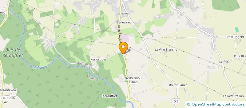 localisation de l'entreprise TRANSARMOR  PLOUMAGOAR