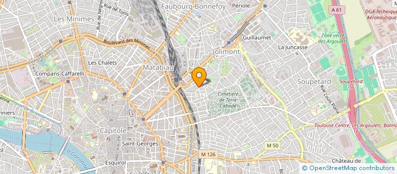 localisation de l'entreprise TRANSAT  TOULOUSE