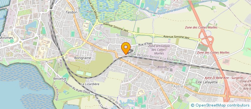 localisation de l'entreprise TRANSAT-ELEC  AYTRE