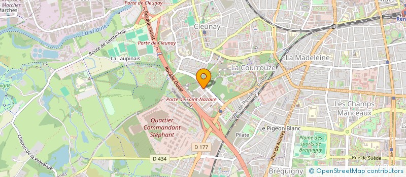 localisation de l'entreprise TRANSATIM  SAINT-JACQUES-DE-LA-LANDE