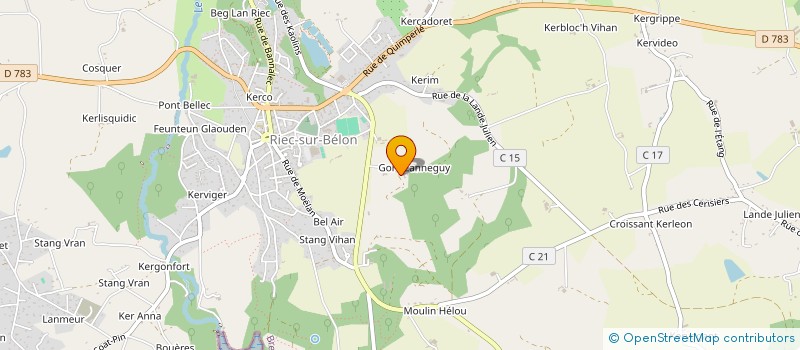 localisation de l'entreprise TRANSATIRC  LORIENT