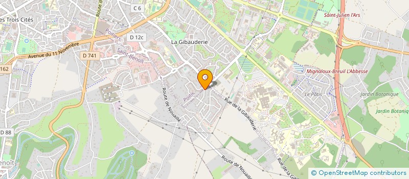 localisation de l'entreprise TRANSATLANTIC TRADING COMPANY - EXPORT  MIGNALOUX-BEAUVOIR