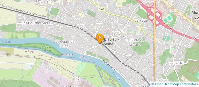 localisation de l'entreprise TRANSATT  HERBLAY-SUR-SEINE