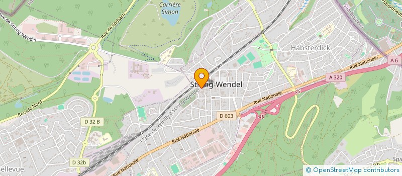 localisation de l'entreprise TRANSATYS à STIRING-WENDEL