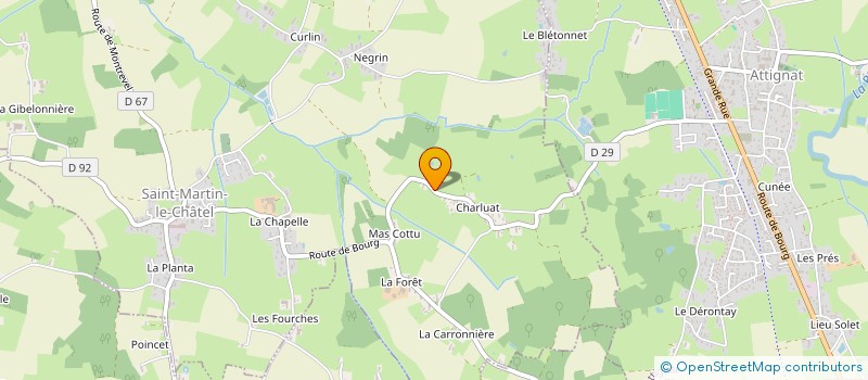 localisation de l'entreprise TRANSAVENIR à SAINT-MARTIN-LE-CHATEL