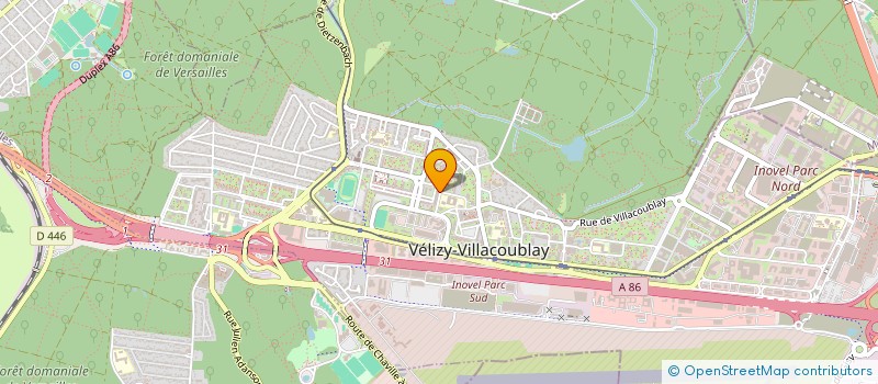 localisation de l'entreprise TRANSAXE à VELIZY-VILLACOUBLAY