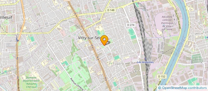 localisation de l'entreprise TRANSAXE INTERNATIONAL à VITRY-SUR-SEINE