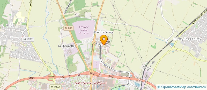 localisation de l'entreprise TRANSAXIO BOURGOGNE JURA à DIJON