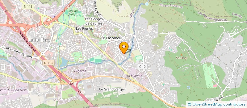 localisation de l'entreprise TRANSAZUR à VITROLLES