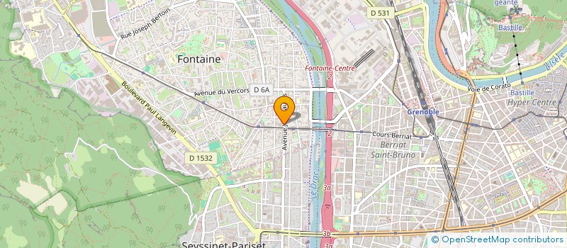 localisation de l'entreprise TRANSBAC  FONTAINE