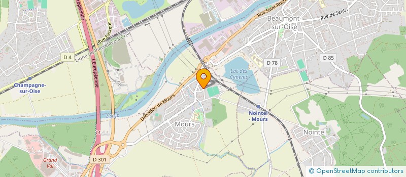 localisation de l'entreprise TRANSBAZ  MOURS