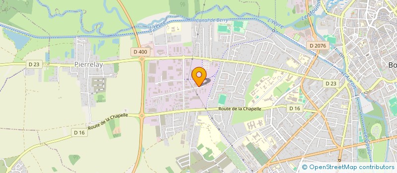 localisation de l'entreprise TRANSBERRY à BOURGES