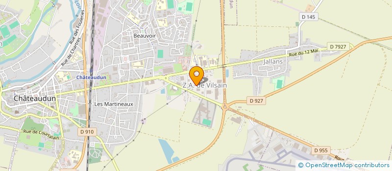 localisation de l'entreprise TRANSBEWIL à CHATEAUDUN