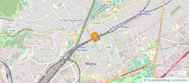 localisation de l'entreprise TRANSBIBI SERVICES à ANTONY