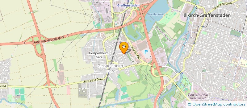 localisation de l'entreprise TRANSBIR à GEISPOLSHEIM