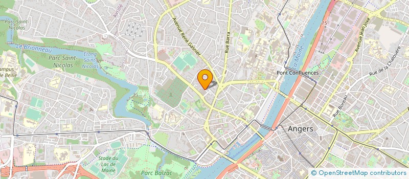 localisation de l'entreprise TRANSBUK à ANGERS