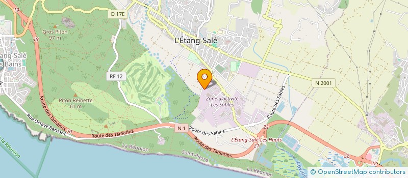 localisation de l'entreprise TRANSCAL à L'ETANG-SALE