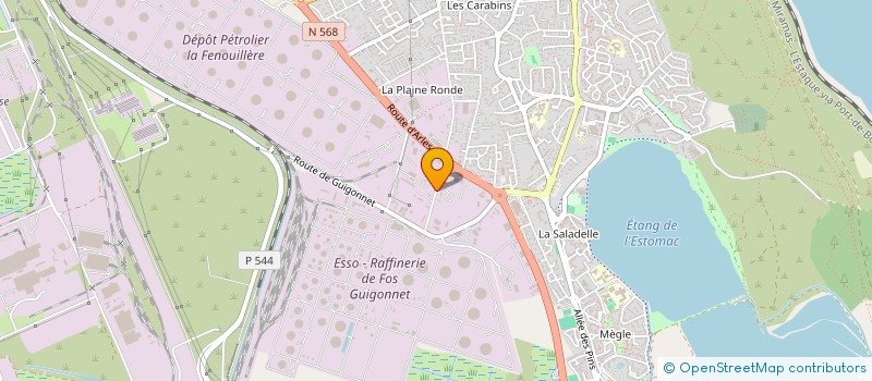 localisation de l'entreprise TRANSCAM TERRAIN INDUS  FOS-SUR-MER