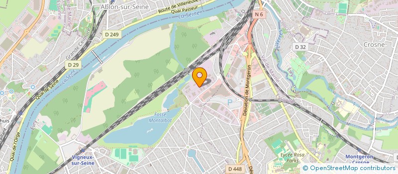localisation de l'entreprise TRANSCAR NEGOCES à VIGNEUX-SUR-SEINE