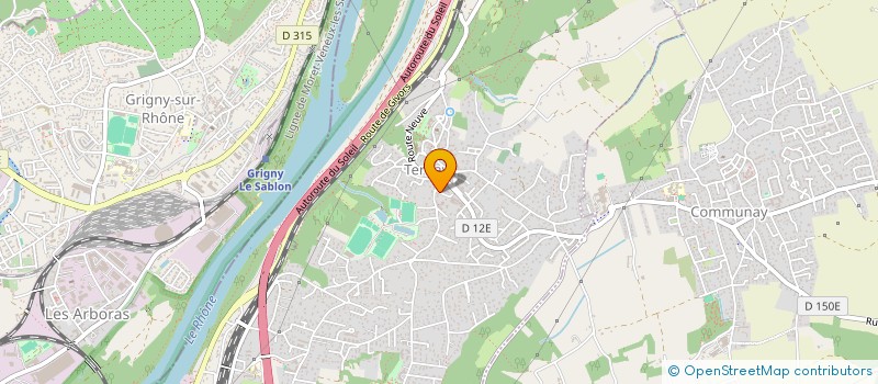 localisation de l'entreprise TRANSCARS  TERNAY