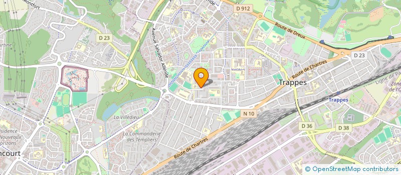 localisation de l'entreprise TRANSCARS  TRAPPES