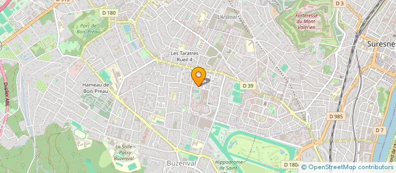 localisation de l'entreprise TRANSCERA à RUEIL-MALMAISON