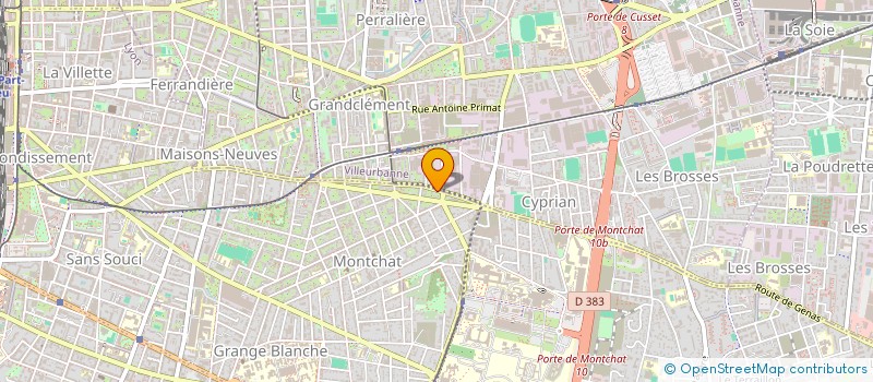 localisation de l'entreprise TRANSCISCO à LYON