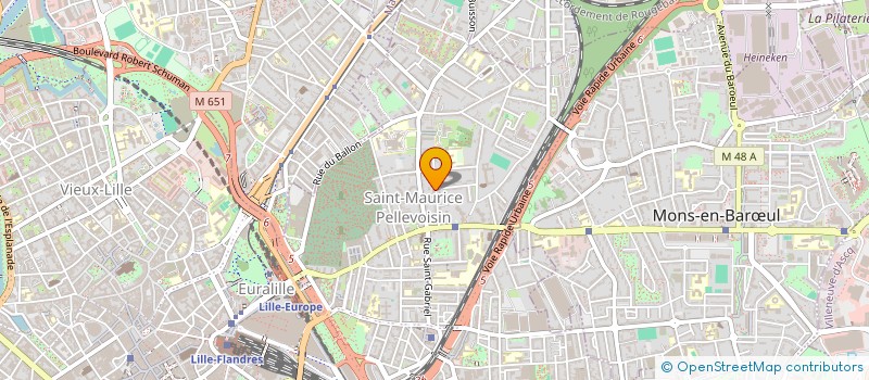 localisation de l'entreprise TRANSCO-VTC à LILLE
