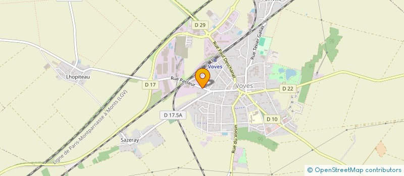 localisation de l'entreprise TRANSCOL 28 à LES VILLAGES VOVEENS