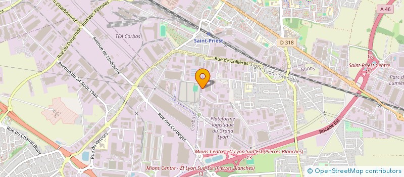 localisation de l'entreprise TRANSCOLY  MIONS