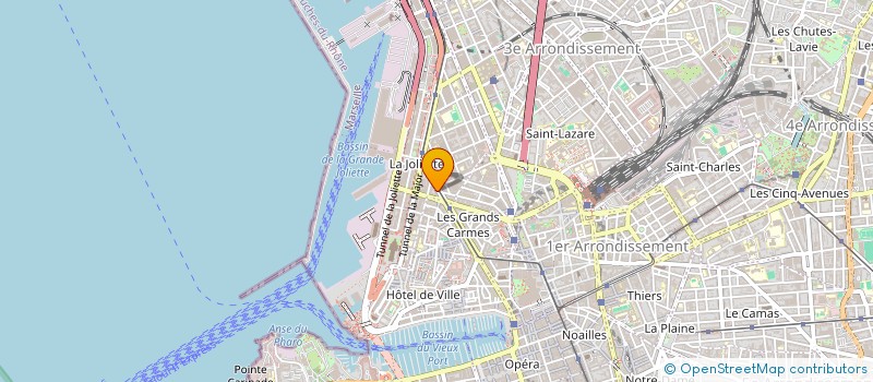 localisation de l'entreprise TRANSCOM à MARSEILLE