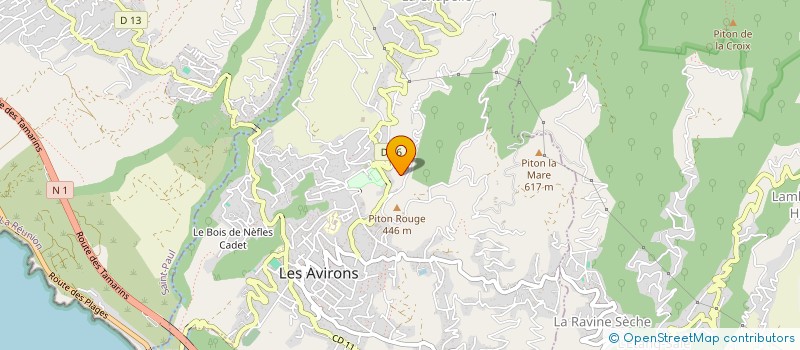 localisation de l'entreprise TRANSCOM  LES AVIRONS