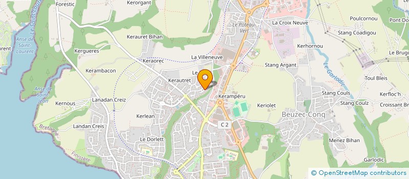 localisation de l'entreprise TRANSCONCARNOIS  CONCARNEAU