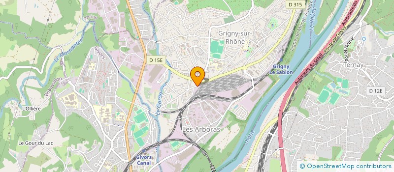 localisation de l'entreprise TRANSCONSTANT à GRIGNY