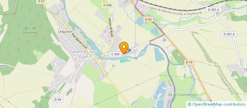 localisation de l'entreprise TRANSCONSULT S.C  GARENNES-SUR-EURE