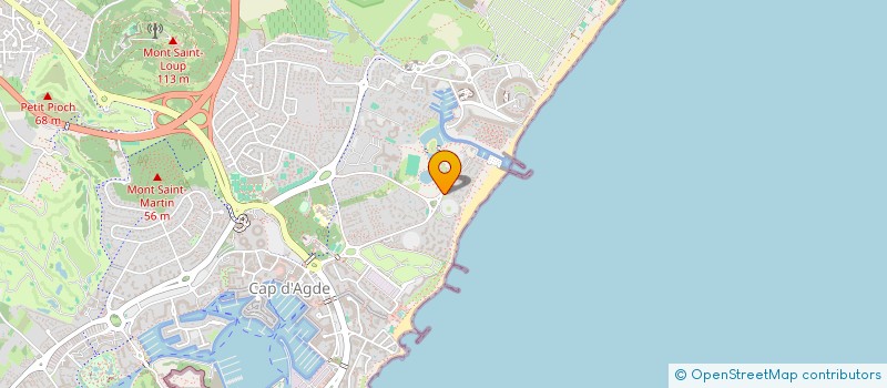 localisation de l'entreprise TRANSCT à AGDE