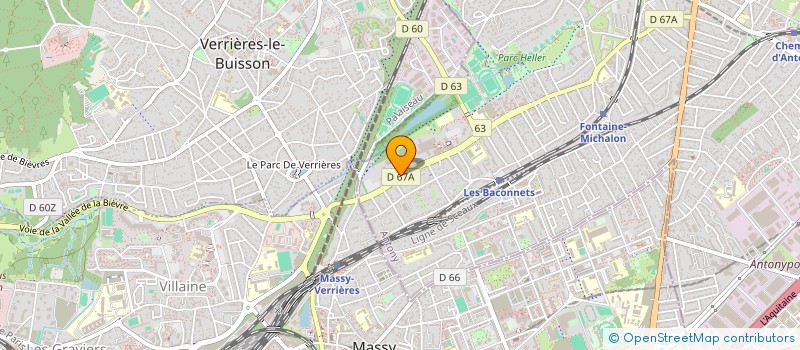 localisation de l'entreprise TRANSDARIS  ANTONY